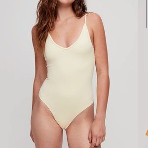 Aritzia Annie Nude Bodysuit Size Small